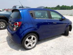 2014 Chevrolet Sonic Ltz Blue vin: 1G1JE6SB0E4220738