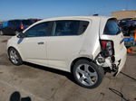 2013 Chevrolet Sonic Ltz White vin: 1G1JE6SB2D4239418