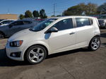 2013 Chevrolet Sonic Ltz White vin: 1G1JE6SB2D4239418