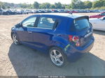 2014 Chevrolet Sonic Ltz Blue vin: 1G1JE6SB3E4131889