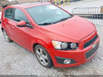 2013 Chevrolet Sonic Ltz Auto Orange vin: 1G1JE6SB7D4103852