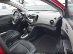 2014 Chevrolet Sonic Ltz Auto Red vin: 1G1JE6SB7E4190623