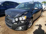 2014 Chevrolet Sonic Ltz Черный vin: 1G1JE6SB8E4237349