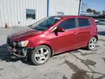 2013 Chevrolet Sonic Ltz Red vin: 1G1JE6SB9D4163499