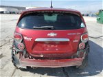 2013 Chevrolet Sonic Ltz Red vin: 1G1JE6SB9D4163499