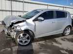 2014 Chevrolet Sonic Ltz Silver vin: 1G1JE6SB9E4189862