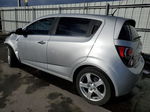 2014 Chevrolet Sonic Ltz Silver vin: 1G1JE6SB9E4189862