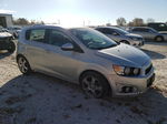 2013 Chevrolet Sonic Ltz Silver vin: 1G1JE6SG9D4192481