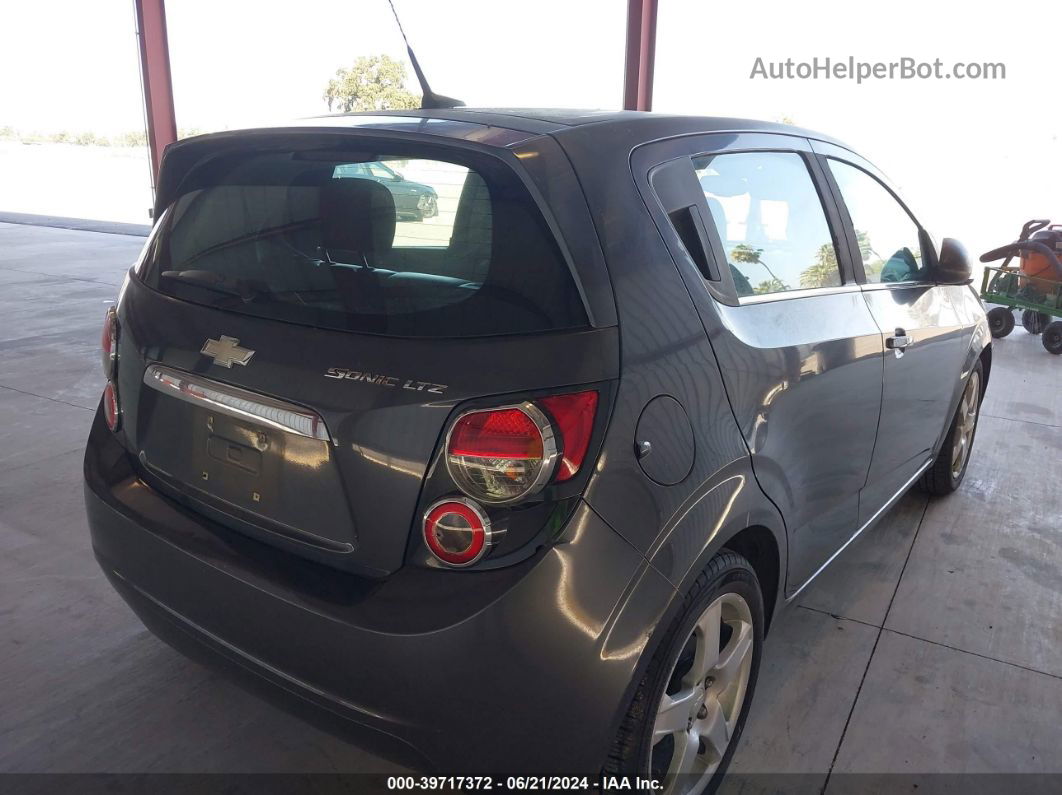 2013 Chevrolet Sonic Ltz Auto Серый vin: 1G1JE6SH7D4194769