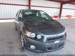 2013 Chevrolet Sonic Ltz Auto Gray vin: 1G1JE6SH7D4194769