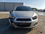 2013 Chevrolet Sonic Ltz Silver vin: 1G1JE6SH9D4175382