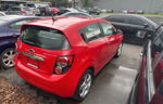 2013 Chevrolet Sonic Ltz Red vin: 1G1JE6SHXD4121086