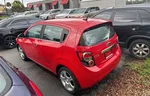 2013 Chevrolet Sonic Ltz Red vin: 1G1JE6SHXD4121086