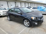 2014 Chevrolet Sonic Ltz Black vin: 1G1JF5SB5E4149396