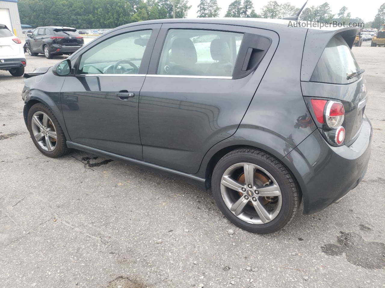 2014 Chevrolet Sonic Rs Серый vin: 1G1JG6SB0E4195706