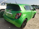 2014 Chevrolet Sonic Rs Green vin: 1G1JG6SB0E4239784