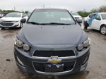 2013 Chevrolet Sonic Rs Серый vin: 1G1JG6SB1D4172627