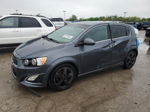 2013 Chevrolet Sonic Rs Gray vin: 1G1JG6SB1D4172627