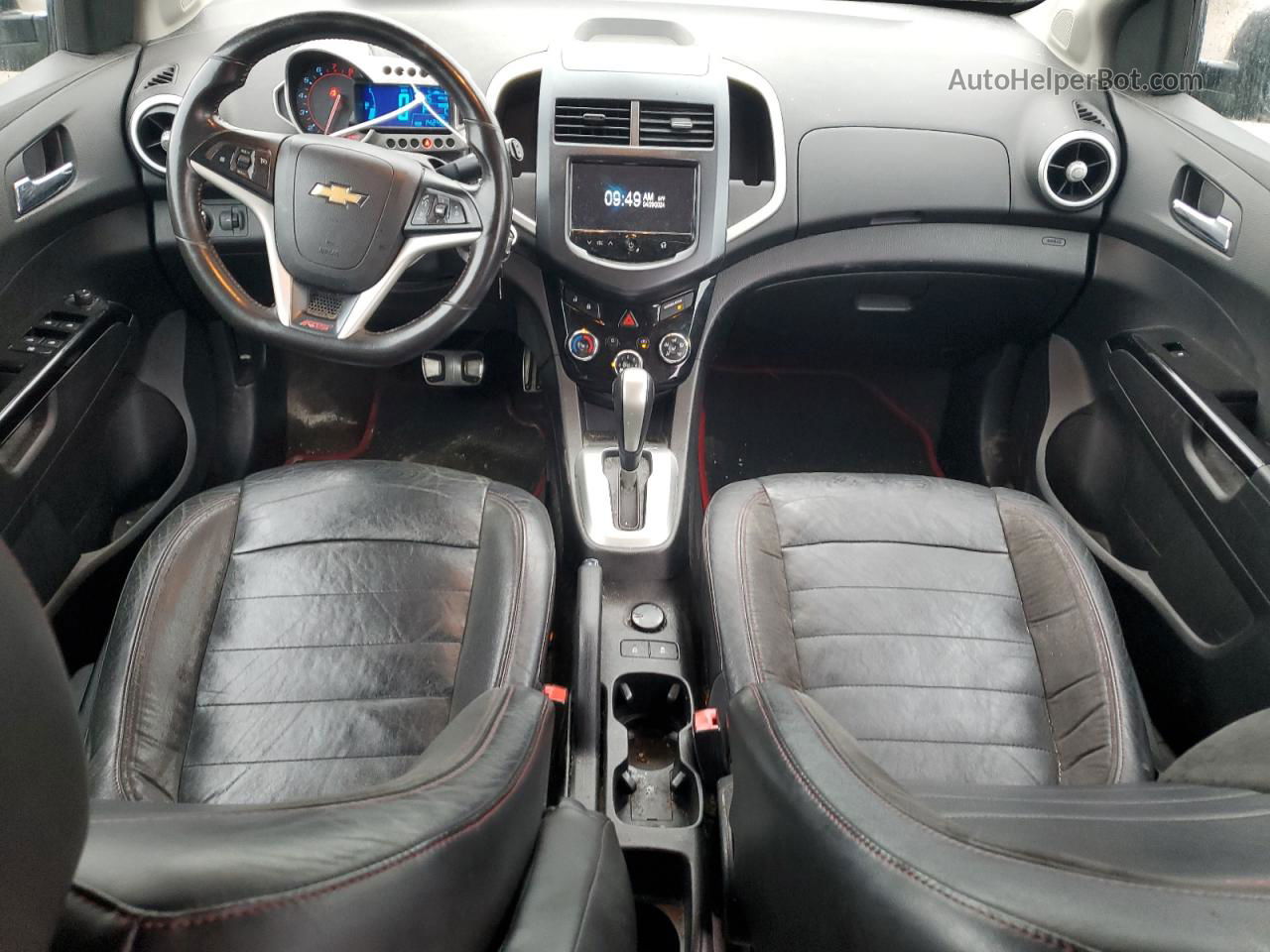 2013 Chevrolet Sonic Rs Серый vin: 1G1JG6SB1D4172627