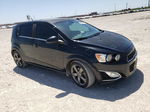 2013 Chevrolet Sonic Rs Black vin: 1G1JG6SB3D4140665