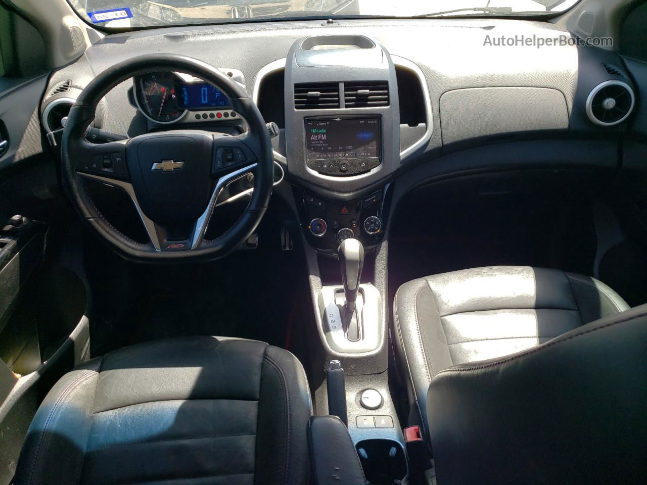 2013 Chevrolet Sonic Rs Черный vin: 1G1JG6SB3D4140665