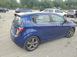 2014 Chevrolet Sonic Rs Blue vin: 1G1JG6SB3E4211154