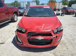 2013 Chevrolet Sonic Rs Red vin: 1G1JG6SB6D4221997