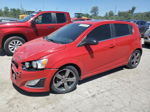 2013 Chevrolet Sonic Rs Red vin: 1G1JG6SB6D4221997