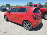 2013 Chevrolet Sonic Rs Red vin: 1G1JG6SB6D4221997