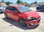 2013 Chevrolet Sonic Rs Red vin: 1G1JG6SB6D4221997