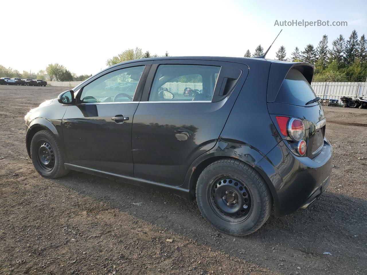 2013 Chevrolet Sonic Rs Black vin: 1G1JH6SB0D4195832