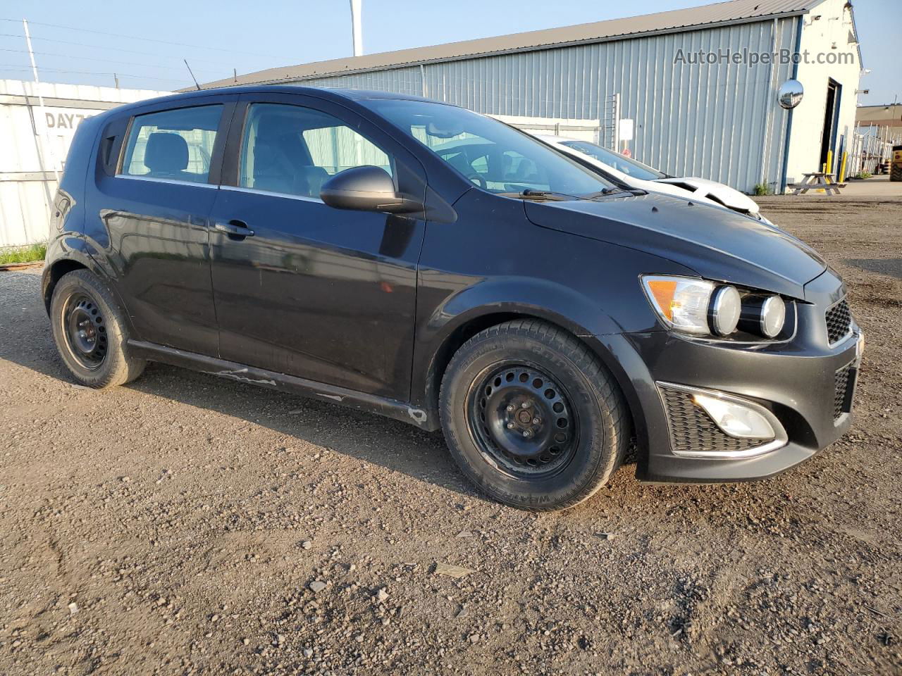 2013 Chevrolet Sonic Rs Black vin: 1G1JH6SB0D4195832