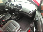 2014 Chevrolet Sonic Rs Red vin: 1G1JH6SB1E4108361