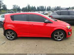 2014 Chevrolet Sonic Rs Red vin: 1G1JH6SB1E4108361