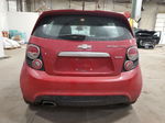 2013 Chevrolet Sonic Rs Red vin: 1G1JH6SB2D4165067