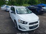 2013 Chevrolet Sonic Rs Manual White vin: 1G1JH6SB2D4185836