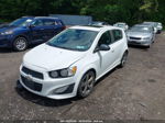 2013 Chevrolet Sonic Rs Manual White vin: 1G1JH6SB2D4185836