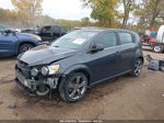 2013 Chevrolet Sonic Rs Manual Blue vin: 1G1JH6SB6D4165623