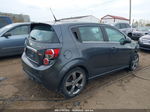 2013 Chevrolet Sonic Rs Manual Blue vin: 1G1JH6SB6D4165623