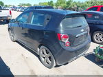 2014 Chevrolet Sonic Rs Manual Black vin: 1G1JH6SB7E4135466