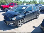 2014 Chevrolet Sonic Rs Manual Черный vin: 1G1JH6SB7E4135466