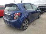 2014 Chevrolet Sonic Rs Blue vin: 1G1JH6SB9E4102369