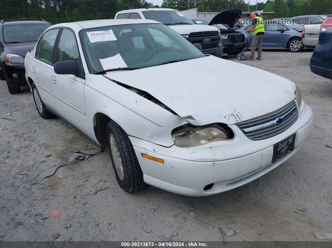 2005 Chevrolet Classic   White vin: 1G1ND52F05M178637