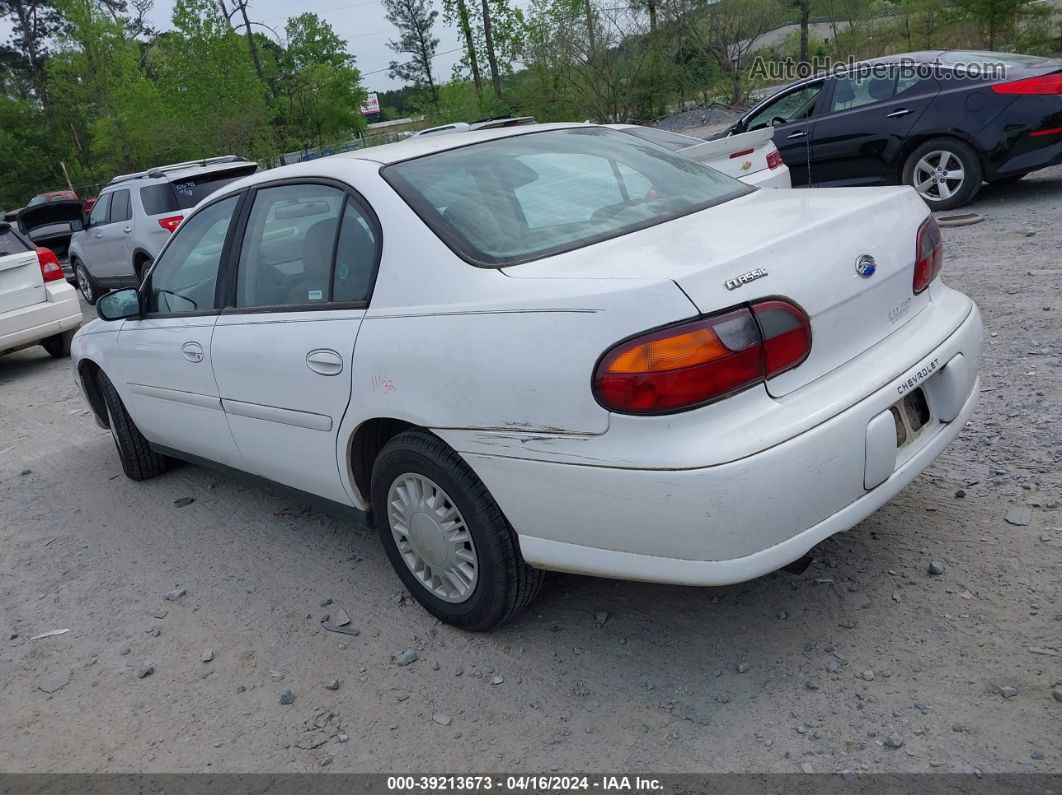 2005 Chevrolet Classic   White vin: 1G1ND52F05M178637