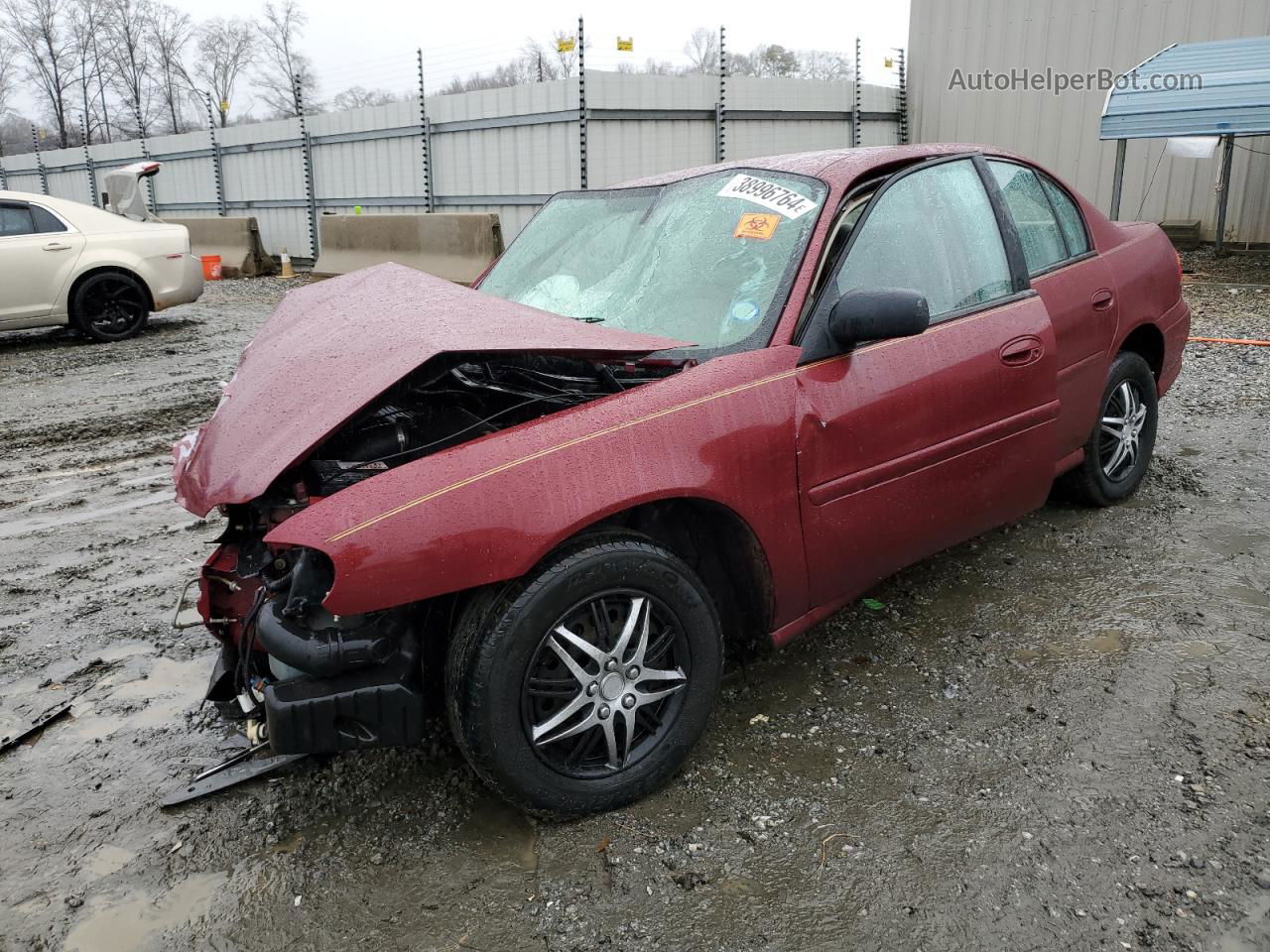 2005 Chevrolet Classic  Burgundy vin: 1G1ND52F05M192229