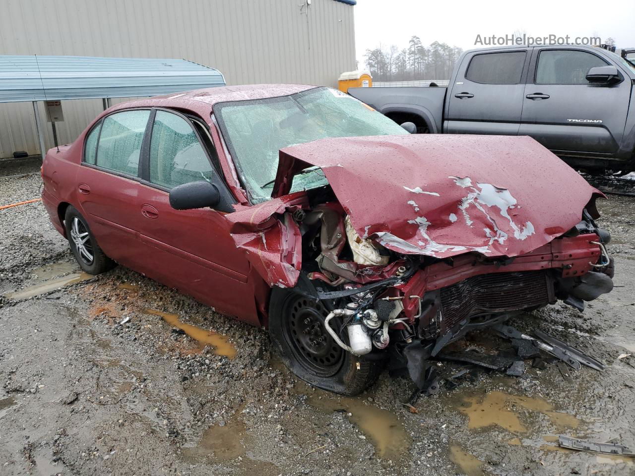 2005 Chevrolet Classic  Burgundy vin: 1G1ND52F05M192229