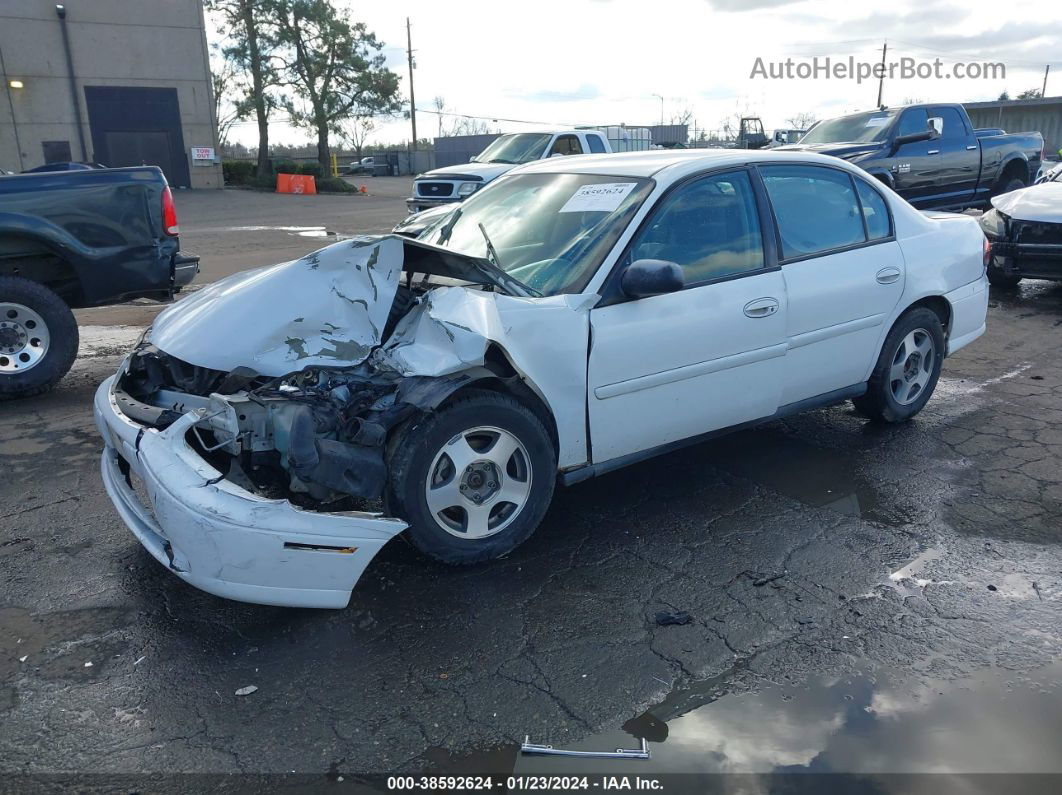 2005 Chevrolet Classic   White vin: 1G1ND52F05M219168