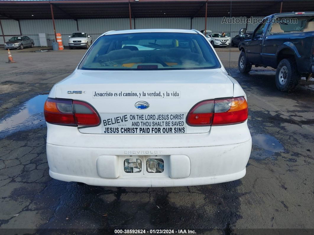 2005 Chevrolet Classic   White vin: 1G1ND52F05M219168