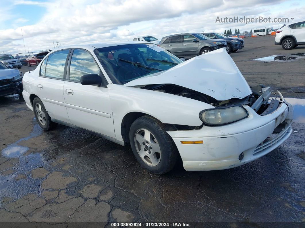 2005 Chevrolet Classic   White vin: 1G1ND52F05M219168