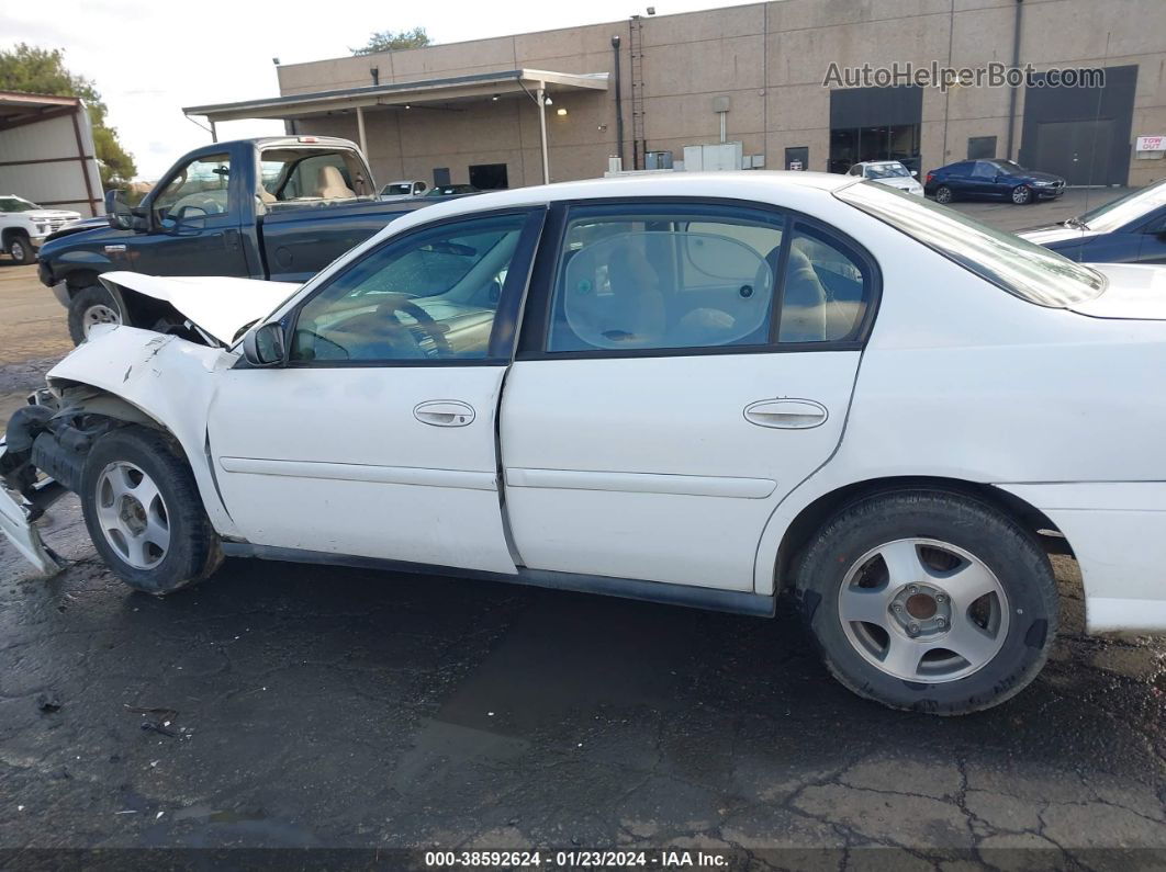 2005 Chevrolet Classic   White vin: 1G1ND52F05M219168